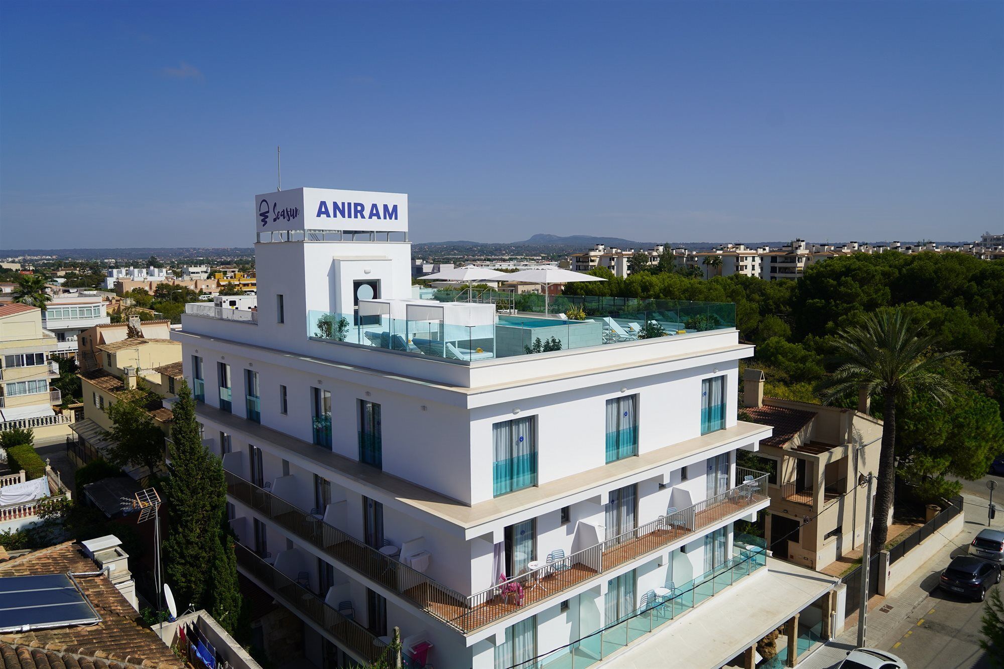 Hotel Seasun Aniram Плайя де Пальма Экстерьер фото